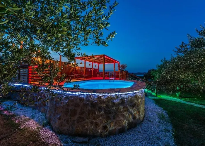Family Friendly House With A Swimming Pool Pakostane, Biograd - 12185 Дом отдыха Пакоштане